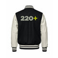 Varsity-Melton and Leather Varsity Jacket