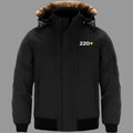 Cold Weather Bomber Jacket w/ Detachable Hood